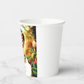 Pastel Boho Snake Birthday Pappbecher (Links)