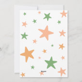 Pastel BOHO Xmas Bäume Frohe Weihnachten (Rückseite)