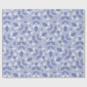 Pastel Botanic Harmony Collage Geschenkpapier (Flach)