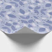 Pastel Botanic Harmony Collage Geschenkpapier (Ecke)