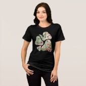 Pastel Botanical Cottagecore Aesthetic Tee (Vorderseite voll)