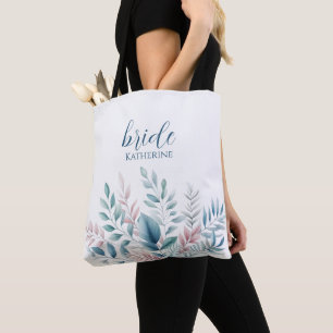 Pastel Botanical Wedding-Bridal- Tasche