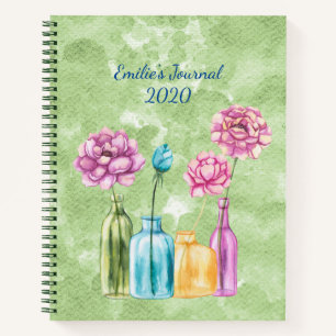 Pastel Botanicals Notizblock