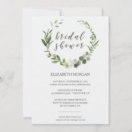 Pastel Bouquet Bridal Shower Invitation Floral Einladung