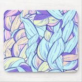 Pastel Braided Muster Mousepad (Vorne)