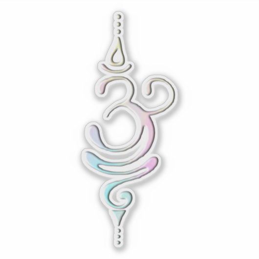 Pastel Breathe Aufkleber (Vorderseite)
