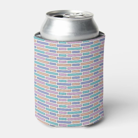 Pastel Bricks Mosaic Dosenkühler (Kanne Vorderseite)