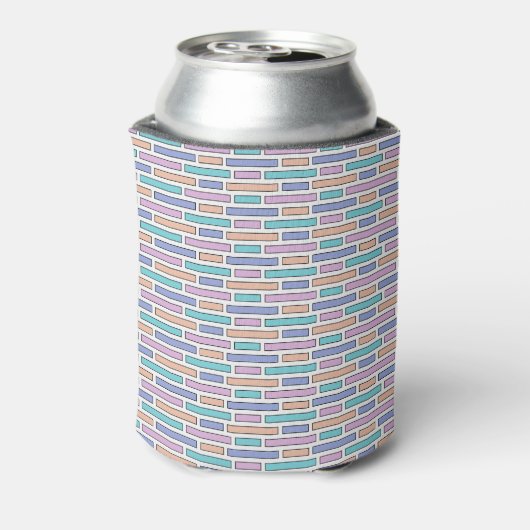 Pastel Bricks Mosaic Dosenkühler (Kanne Rückseite)