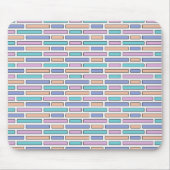 Pastel Bricks Mosaic Mousepad (Vorne)
