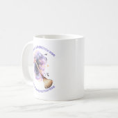 Pastel Broomstick Ride Kaffeetasse (Vorderseite Links)