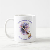 Pastel Broomstick Ride Kaffeetasse (Links)