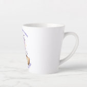Pastel Broomstick Ride Milchtasse (Rechts)