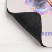 Pastel Broomstick Ride Mousepad (Ecke)
