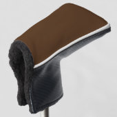 Pastel Brown, Kiefernkone, Puce, Golf Headcover (3/4 Vorderseite)
