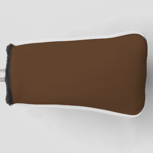 Pastel Brown, Kiefernkone, Puce, Golf Headcover (Vorderseite)