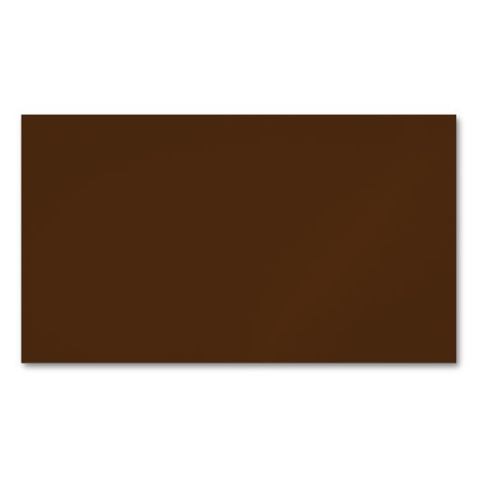 Pastel Brown, Kiefernkone, Puce, Magnetische Visitenkarte (Vorderseite)