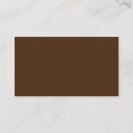 Pastel Brown, Kiefernkone, Puce, Platzkarte (Vorderseite)
