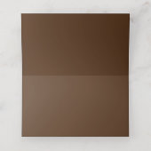 Pastel Brown, Kiefernkone, Puce, Terminkarte (Innenseite Aufgefaltet)