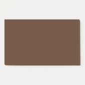 Pastel Brown, Pine Cone, Puce Post-it Klebezettel (Vorderseite)