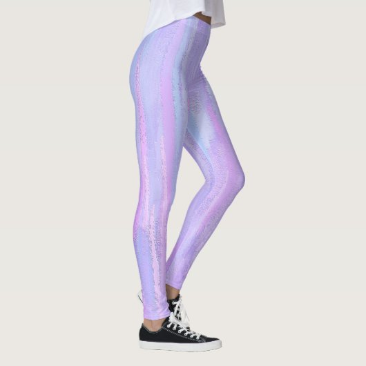 Pastel Brush Strokes Leggings (Rechts)