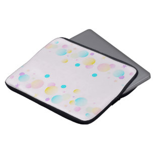 Pastel-Bubble-Laptop-Hülle Cute Minimalistische Laptopschutzhülle