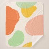 Pastel Bubbles Sherpadecke (Vorderseite)