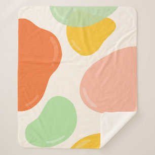 Pastel Bubbles Sherpadecke