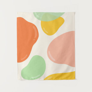 Pastel Bubbles Wandteppich