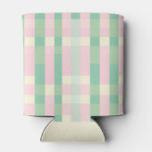 Pastel Buffalo Kariert Spring Cotattcore Style Dosenkühler (Rückseite)