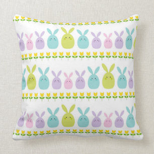 Pastel Bunnies Kissen
