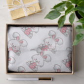 Pastel Bunny Elegance Seidenpapier (Geschenk)