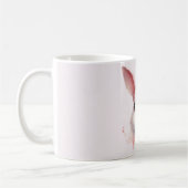 Pastel Bunny Face Tasse: Niedlich & gemütlich rosa Kaffeetasse (Links)