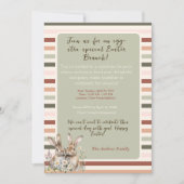 Pastel Bunny Family Oaster Foto Einladung (Vorderseite)