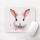 Pastel Bunny Magic: Girly Mouse Pad Mousepad (Mit Mouse)