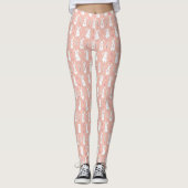 Pastel Bunny Oaster Leggings (Vorderseite)