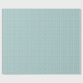 Pastel Bunny Parade Pattern Geschenkpapier (Flach)