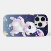 Pastel Bunny Phone Case –Kawaii Star Rabbit iPhone Hülle (Rückseite (Horizontal))