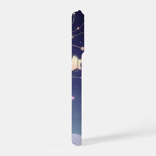 Pastel Bunny Phone Case –Kawaii Star Rabbit iPhone iPhone Hülle (Rechte Seite)