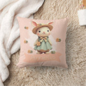 Pastel Bunny Rabbit Kissen (Decke)