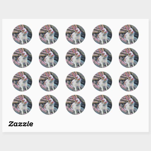 Pastel Bunny Stickers (Blatt)