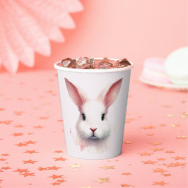 Pastel Bunny Vibes: Paper Cup Edition Pappbecher