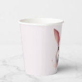 Pastel Bunny Vibes: Paper Cup Edition Pappbecher (Rechts)