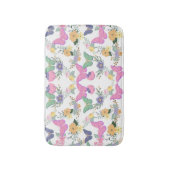 Pastel Butterflies Badematte (Vorderseite Vertikal)