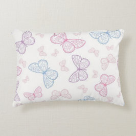 Pastel Butterflies Dekokissen