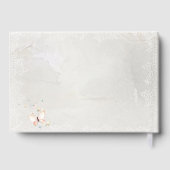 Pastel Butterflies Design, Wedding Gästebuch (Rückseite)