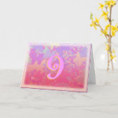 Pastel Butterflies Karte (Gelbe Blume)