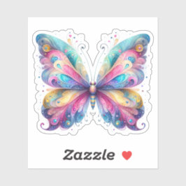 Pastel Butterfly Decal Stickers Aufkleber