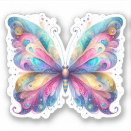 Pastel Butterfly Decal Stickers Aufkleber