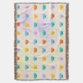 Pastel Butterfly Decke (Vorderseite Vertikal)