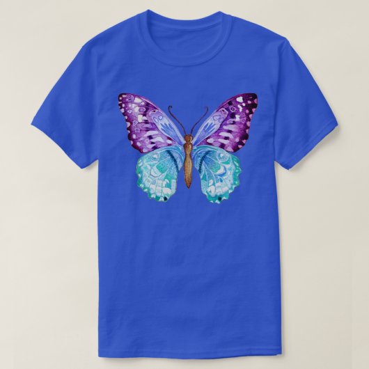 Pastel Butterfly T-Shirt (Design vorne)